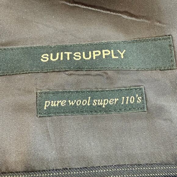Suitsupply Blazer Size 42 EU 52R Pure Wool Super 110s Vitale Barberis Canonico - Picture 14 of 16